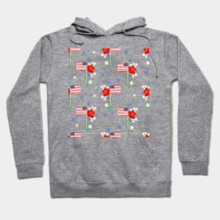 Seamless pattern Memorial Day Hoodie